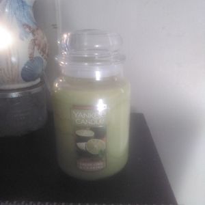 Used Yankee candle lime & cilantro